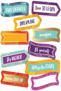 Galaxy Banners Mini Cutouts