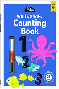 Junior Explorers Write and Wipe: Counting Book