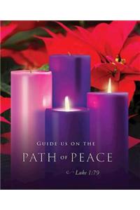 Path of Peace Advent Sunday 2 Bulletin 2015, Large (Pkg of 50)