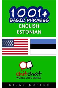 1001+ Basic Phrases English - Estonian