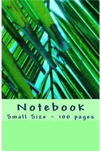 Notebook - Small Size - 100 Pages