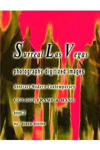 Surreal Las Vegas Photography Digitized Images Abstract Modern Contemporary Cut-out Frame & Hang Book 2