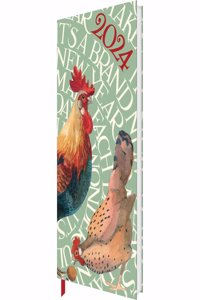 Emma Bridgewater, Rise & Shine Deluxe Slim Diary 2024