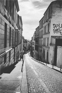 Narrow Street in Paris France Journal