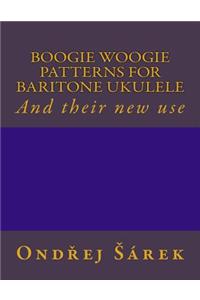 Boogie woogie patterns for Baritone Ukulele