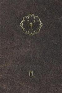 Monogram Scorpio Notebook