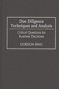 Due Diligence Techniques and Analysis