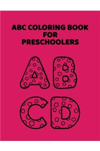 ABC Coloring Book For Preschoolers