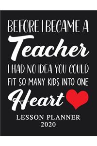 Lesson Planner 2020