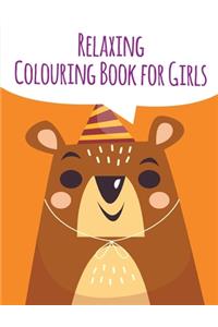 Relaxing Colouring Book For Girls