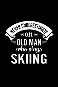 Never Underestimate An Old Man Who Plays Skiing