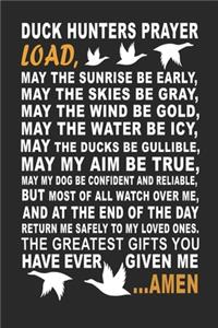 Duck Hunter's Prayer