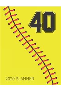 40 2020 Planner
