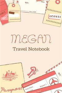 Megan TRAVEL NOTEBOOK