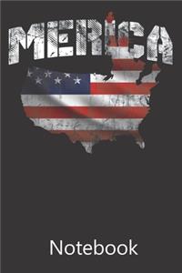 Merica American Flag