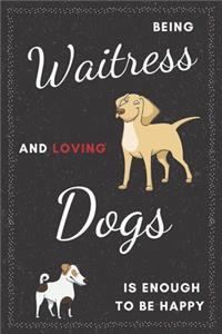 Waitress & Dogs Notebook