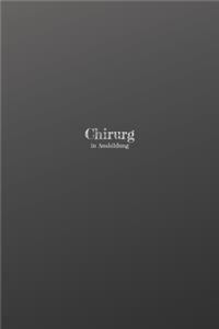 Chirurg in Ausbildung