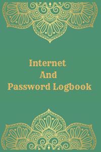 Internet And Password Logbook