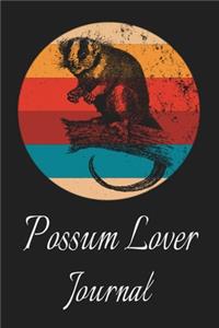 Possum Lover Journal