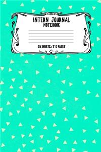 Intern Journal Notebook 55 Sheets/110 Pages