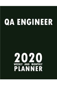 OA Engineer 2020 Weekly and Monthly Planner