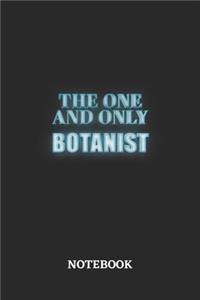 The One And Only Botanist Notebook