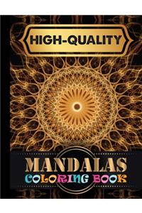 High-Quality Mandalas Coloring Book