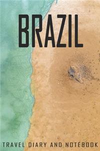 Brazil Travel Diary and Notebook