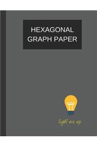 hexagonal graph paper light me up