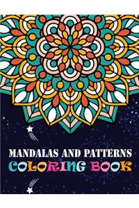 Mandalas And Patterns Coloring Book