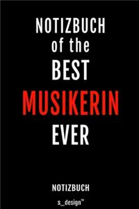 Notizbuch für Musiker / Musikerin