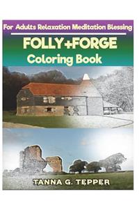 FOLLY+FORGE Coloring book for Adults Relaxation Meditation Blessing