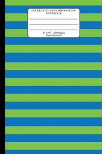 College Ruled Composition Notebook. 6