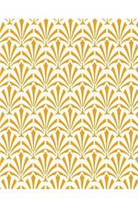 Art Deco Design School Composition Book 130 Pages