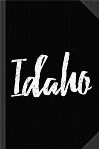 Idaho Journal Notebook