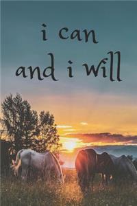 I Can and I Will