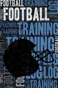 Football Training Log and Diary