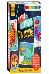 Paint By Numbers Dinosaur