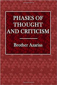 Phases of Thought and Criticism