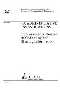 VA administrative investigations