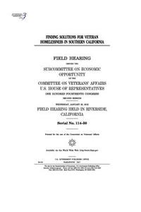 Finding Solutions for Veteran Homelessness in Southern California