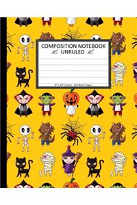 Unruled Composition Notebook 8