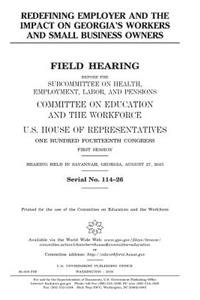 Redefining employer and the impact on Georgia's workers and small business owners