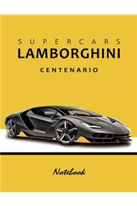 Supercars Lamborghini Centenario Notebook