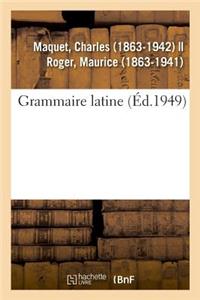 Grammaire Latine