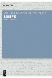 Briefe 1781 Bis Juni 1791