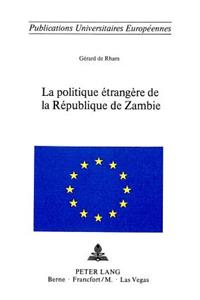 La politique etrangere de la republique de Zambie