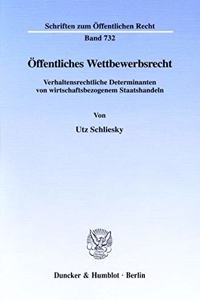 Offentliches Wettbewerbsrecht