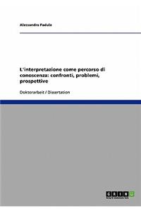 L'interpretazione come percorso di conoscenza
