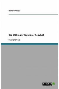 Die SPD in der Weimarer Republik
